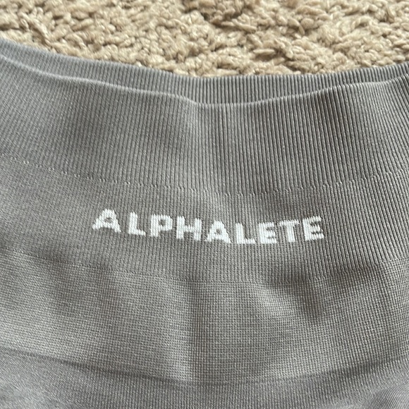 Alphalete Amplify Leggings Storm Grey Medium - Picture 3 of 5